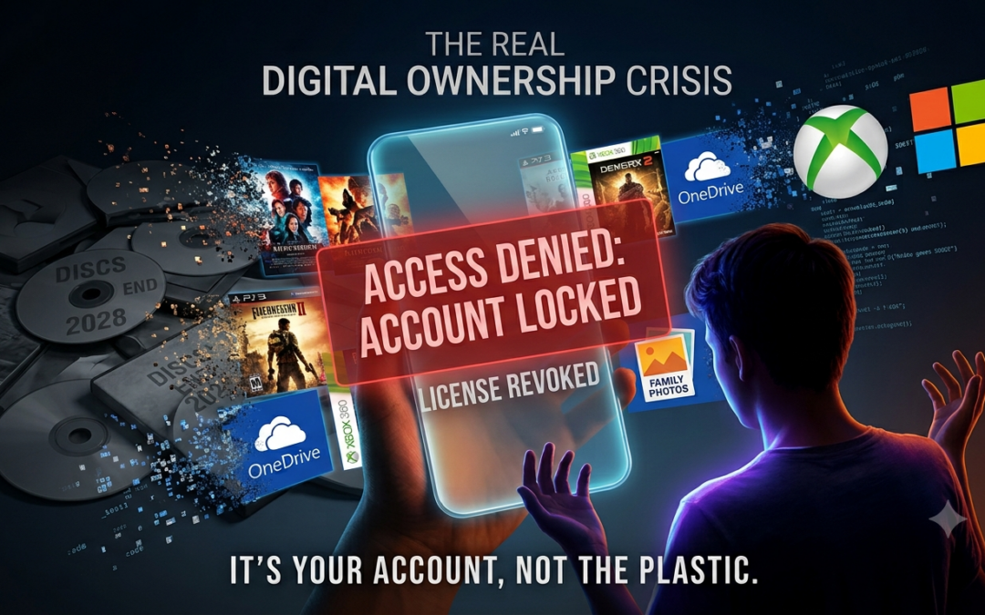 Forget the Discs — The Real Digital Ownership Crisis Is Your Account