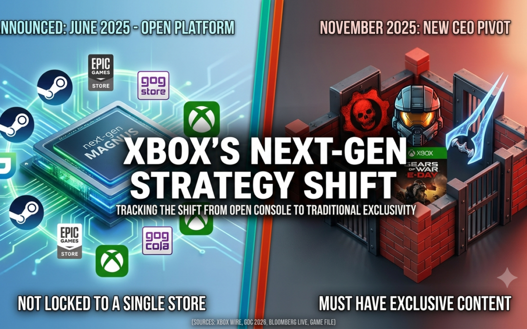 Xbox Exclusivity Strategy: Tracking the Shift From Open Console to Traditional Platform