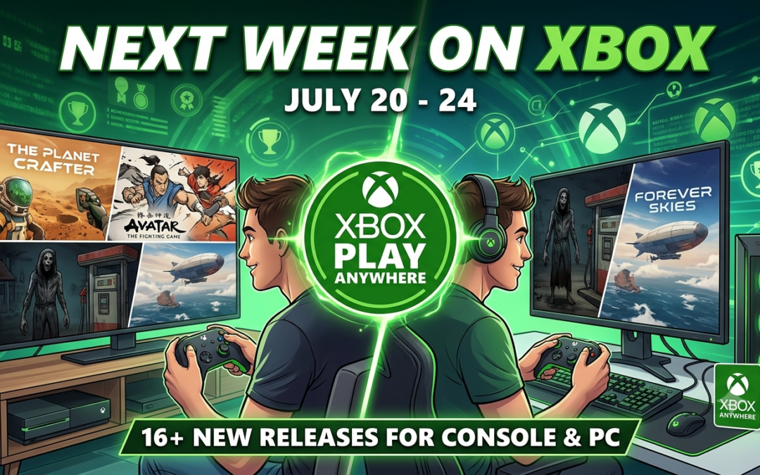 Every Xbox Play Anywhere Title Releasing July 20-24
