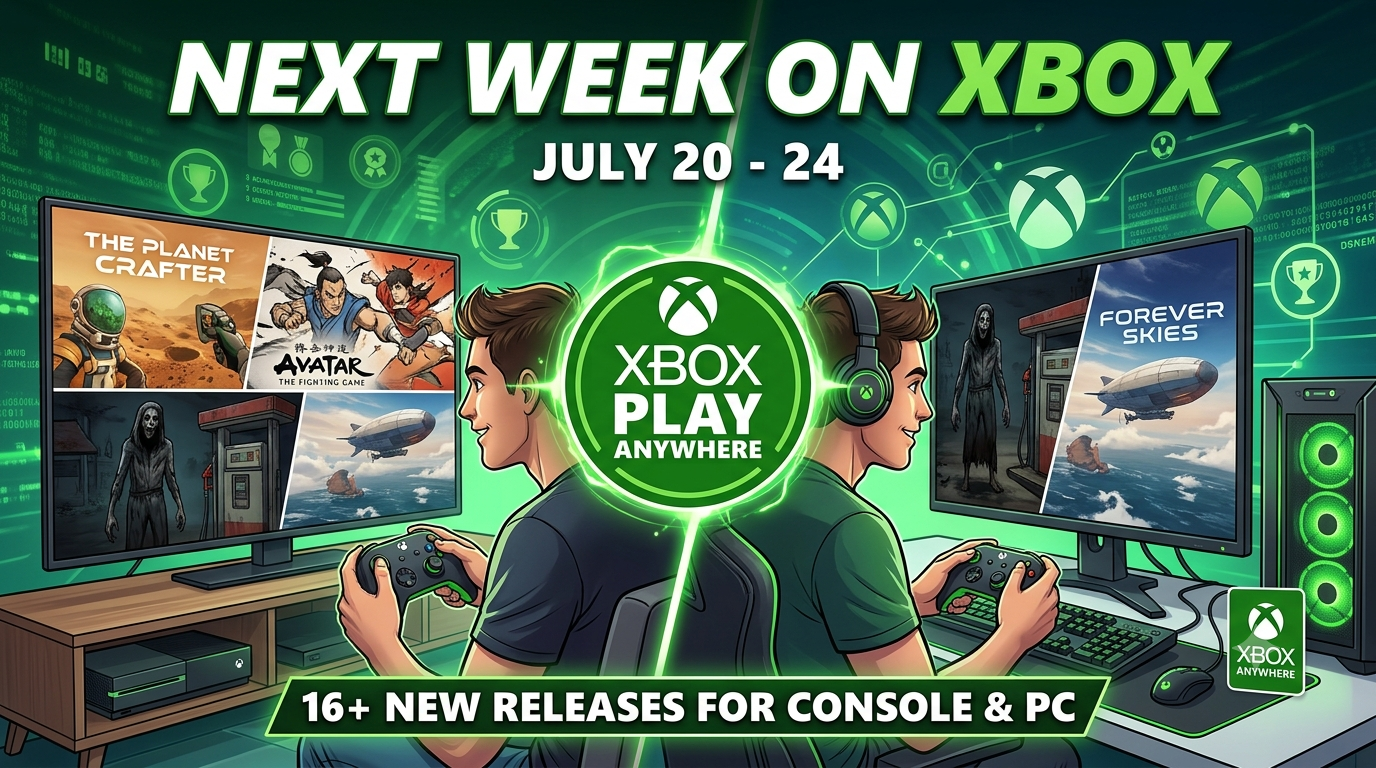 xbox play anywhere july 20-24